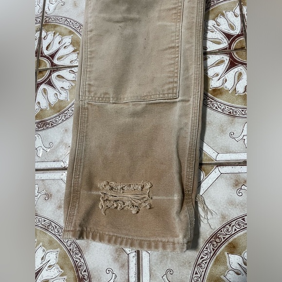 Vintage Distressed 90s Carhartt Carpenter Pants - Picture 4 of 10